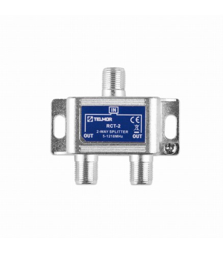 Rozgałęźnik TELMOR RCT-2 Splitter 2x1.2G | Alarmista.pl