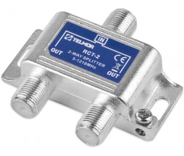 Rozgałęźnik TELMOR RCT-2 Splitter 2x1.2G