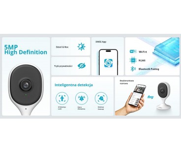 Kamera bezprzewodowa WiFi Dahua Hero C5A | Alarmista.pl