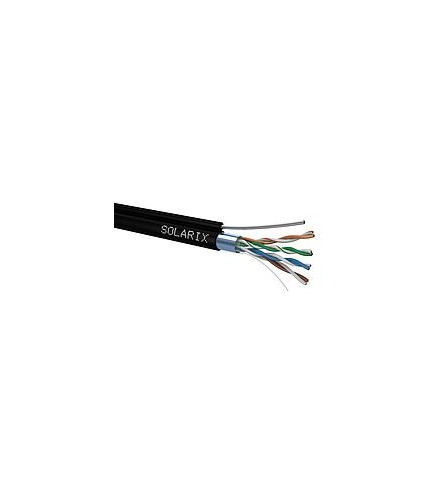 KABEL SKRĘTKA SOLARIX CAT.5E F/UTP UV SUCHY Z LINKĄ NOŚNĄ 305m