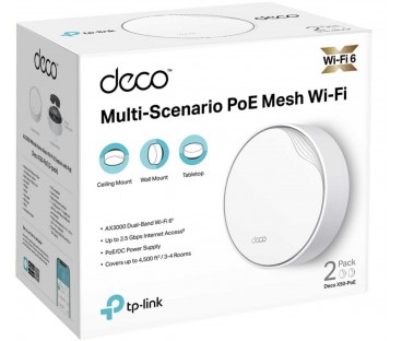 DOMOWY SYSTEM WI-FI MESH TP-LINK DECO X50-POE(2-PACK)