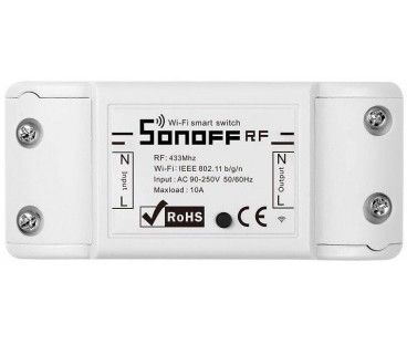 Inteligentny przełącznik WiFi + RF 433 Sonoff RF R2 | Alarmista.pl