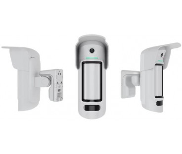 AJAX MotionCam Outdoor HighMount PhOD Jeweller (white) | Alarmista.pl