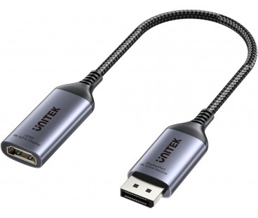 Adapter Unitek DisplayPort 1.4 na HDMI 2.1, 8K60Hz