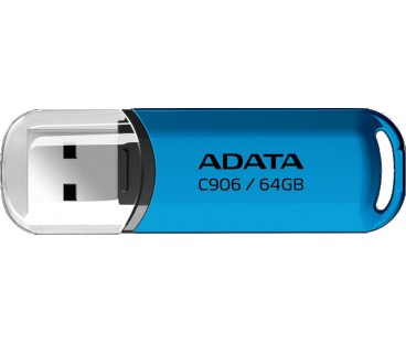 Adata Pendrive C906 64GB USB2.0 niebieski
