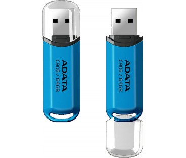 Adata Pendrive C906 64GB USB2.0 niebieski | Alarmista.pl