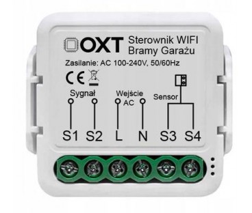 Moduł OXT do bramy garażu Wi-Fi Tuya | Alarmista.pl