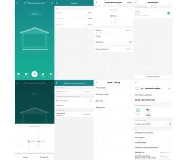 Moduł OXT do bramy garażu Wi-Fi Tuya (T210GL) bez sensora