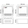 Moduł OXT do bramy garażu Wi-Fi Tuya (T210GL) bez sensora