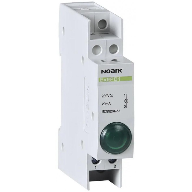 LAMPKA SYGNALIZACYJNA, 230V AC/DC, 1 ZIELONY Ex9PD1g Noark 102443