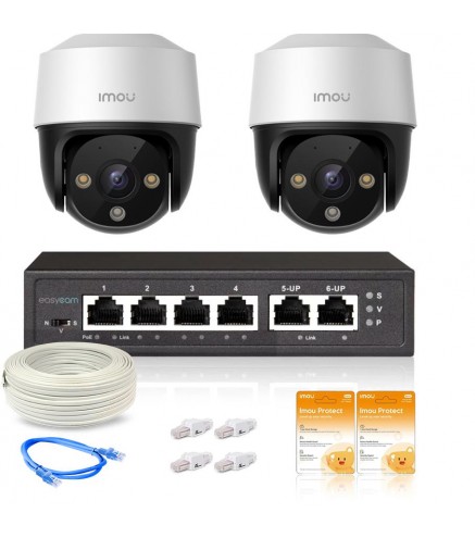 Zestaw 2 kamer IP Imou Cruiser 4MP POE | Alarmista.pl
