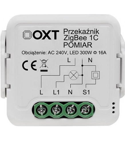 Moduł OXT przekaźnik 1 obw. 16A ZigBee TUYA | Alarmista.pl