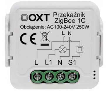 Moduł OXT mini przekaźnik 1 obwód ZigBee TUYA | Alarmista.pl