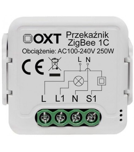 Moduł OXT mini przekaźnik 1 obwód ZigBee TUYA | Alarmista.pl