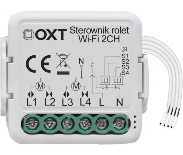 Moduł OXT mini sterownik 2 rolety WiFi TUYA