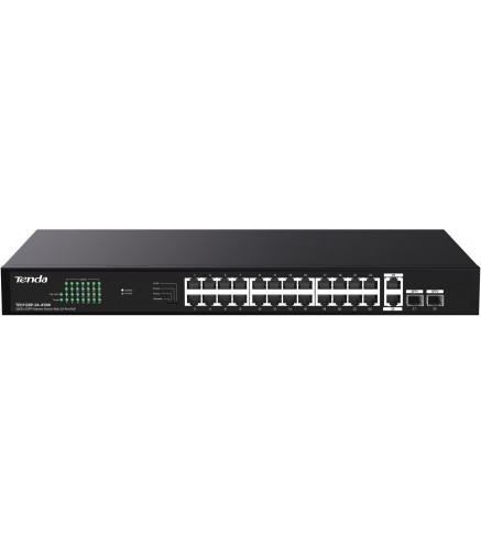 SWITCH POE TENDA TEG1128P-24-410W | Alarmista.pl