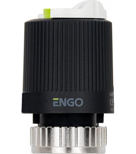 ENGO Controls E30NC-230 - Siłownik termoelektryczny M30x1,5 do rozdzielacza ogrzewania podłogowego, 230V, normalnie zamknięty