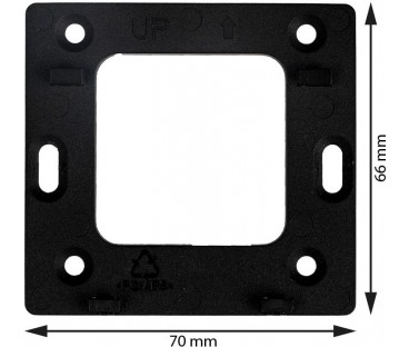 ENGO Controls E25-230B - Regulator temperatury, 230V, czarny, Internetowy, natynkowy ZigBee/868MHz