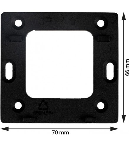 ENGO Controls E25-230B - Regulator temperatury, 230V, czarny, Internetowy, natynkowy ZigBee/868MHz