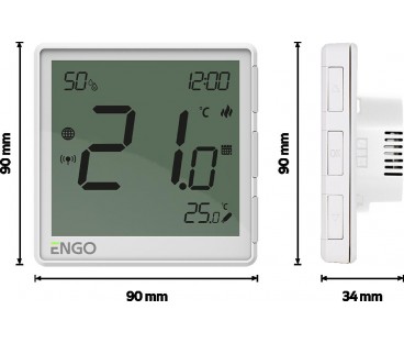 ENGO Controls EONE-230W Regulator temperatury ZigBee | Alarmista.pl