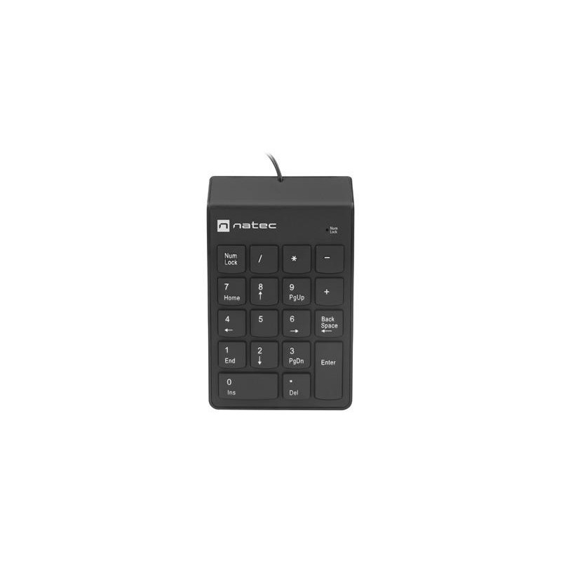 Klawiatura numeryczna Natec Goby 2 USB czarna
