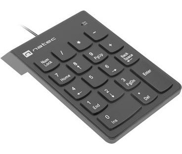 Klawiatura numeryczna Natec Goby 2 USB czarna | Alarmista.pl