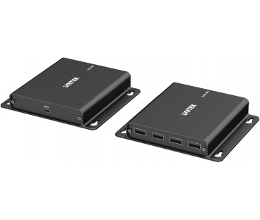 Unitek Przedłużacz USB-C na 4× USB-A przez Ethernet | Alarmista.pl
