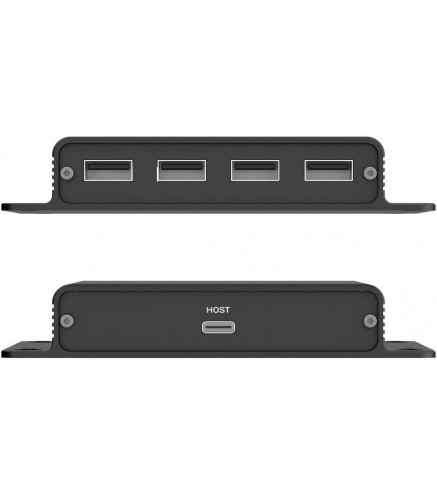 Unitek Przedłużacz USB-C na 4× USB-A przez Ethernet, zasięg do 150 m 480Mbps
