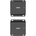 Unitek Przedłużacz USB-C na 4× USB-A przez Ethernet, zasięg do 150 m 480Mbps