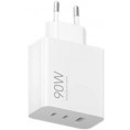 Ładowarka sieciowa Xiaomi 90W HyperCharge Power Adapter (2xUSB-C, 1xUSB-A)
