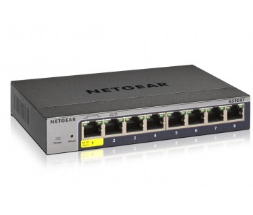Switch Netgear GS108T-300PES 8-portowy z PoE | Alarmista.pl