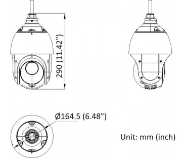 Kamera IP Hikvision DS-2DE4825IWG1-E
