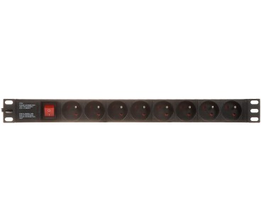 Listwa zasilająca 8 gniazd PD-8/R-IEC