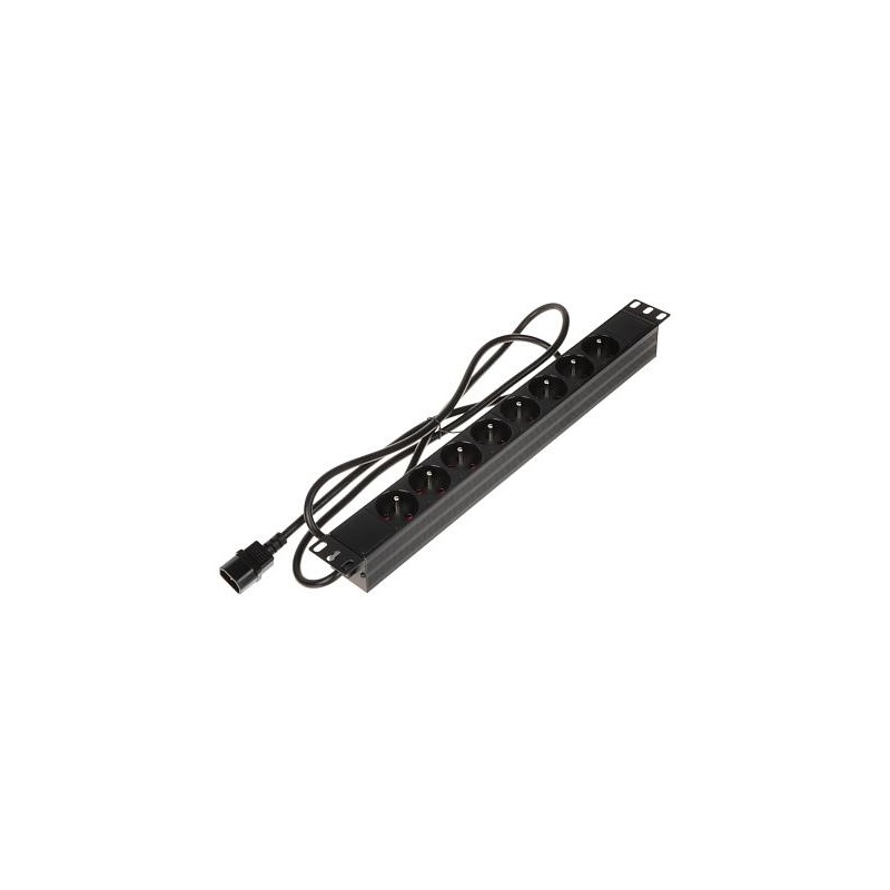 Listwa zasilająca 8 gniazd PD-8/R/IEC-N