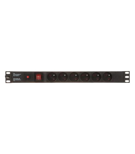 Listwa zasilająca 6 gniazd PD-6/R-OP