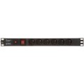 Listwa zasilająca 6 gniazd PD-6/R-OP