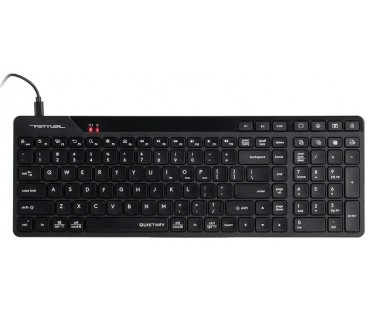 Klawiatura przewodowa A4tech FStyler FBK27CAS czarny | Alarmista.pl