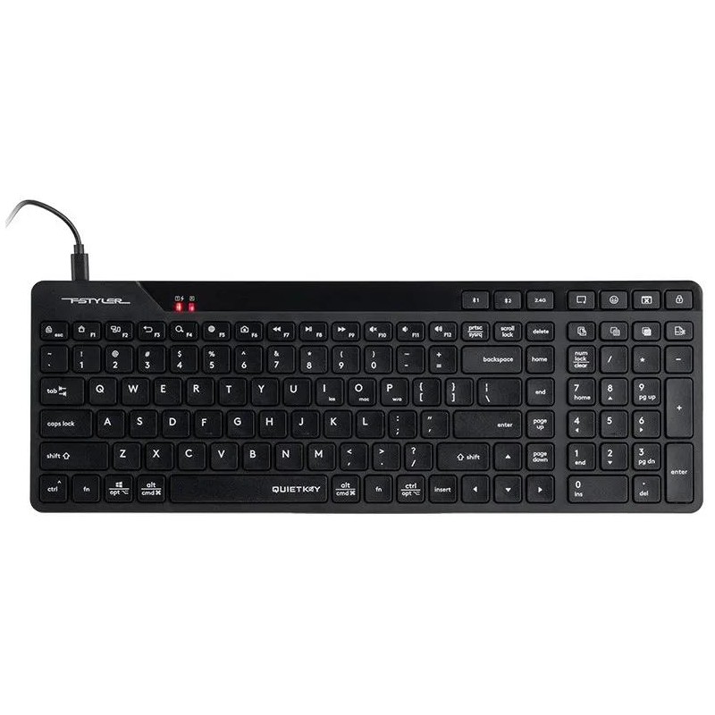 Klawiatura przewodowa A4tech FStyler FBK27CAS czarny