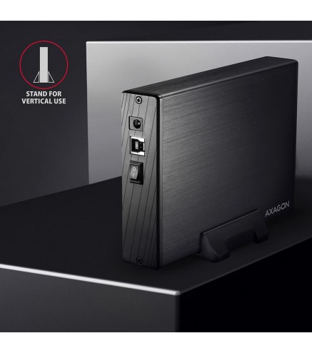 Obudowa zewnętrzna AXAGON EE35-XA3  aluminiowa, USB 3.2 Gen 1 SATA 3G 3.5"