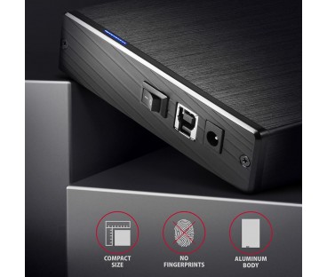 Obudowa zewnętrzna AXAGON EE35-XA3 USB 3.2 Gen 1 | Alarmista.pl