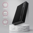 Obudowa zewnętrzna AXAGON EE35-GTR aluminiowa USB3.2 Gen1 - SATA 6G 3.5''