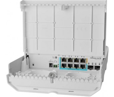 MIKROTIK ROUTERBOARD netPower Lite 7R (CSS610-1GI-7R-2S+OUT)