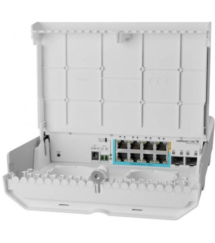MIKROTIK ROUTERBOARD netPower Lite 7R (CSS610-1GI-7R-2S+OUT)