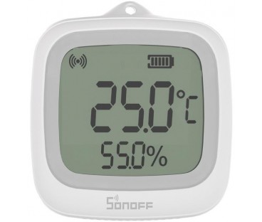 Czujnik temperatury i wilgotności SONOFF SNZB-02WD Zigbee | Alarmista.pl