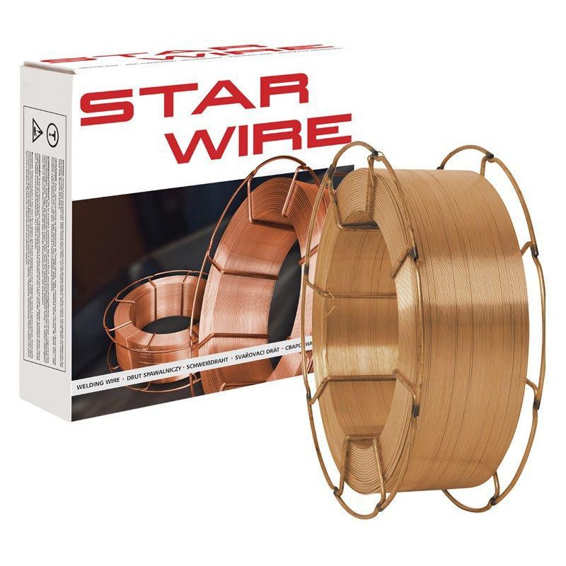 Drut spawalniczy 0.8mm (15kg) STAR WIRE (SP.001.08X)