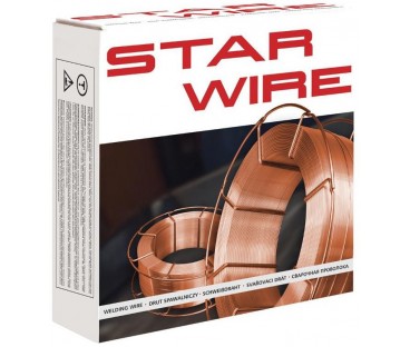 Drut spawalniczy 0.8mm (15kg) STAR WIRE (SP.001.08X)