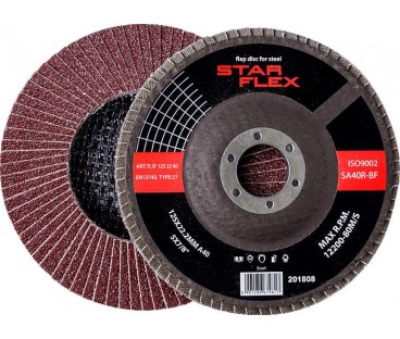 Tarcza listkowa Star Flex STAL T29 125-22 gran 60 TLS1252260
