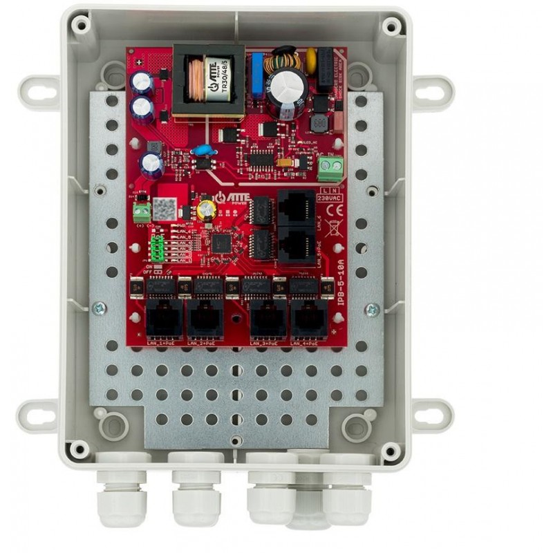SWITCH 5-PORTOWY POE ATTE IPB-5-10A-M2