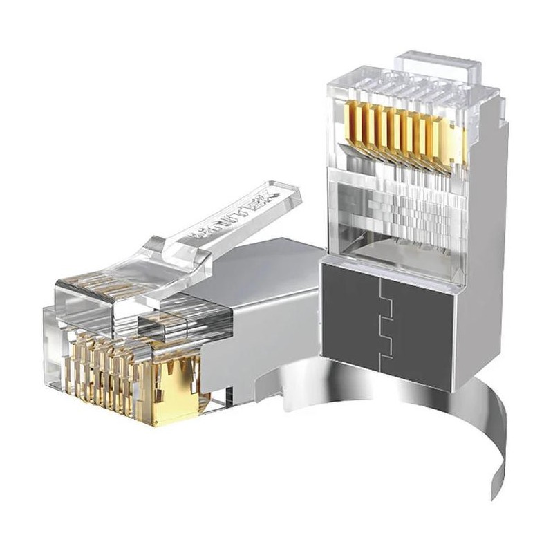 Unitek Wtyk modularny Pass-Through RJ45 Cat.7 50szt