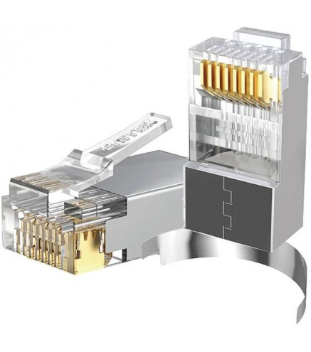 Unitek Wtyk modularny Pass-Through RJ45 Cat.7 50szt